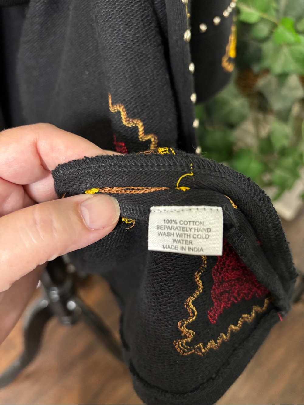 Vintage Collection Wildfire Embroidered Duster Sweater Cardigan - Picture 4 of 16